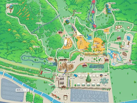 安岳景区手绘地图在紧急疏散与救援中的重要作用 ？